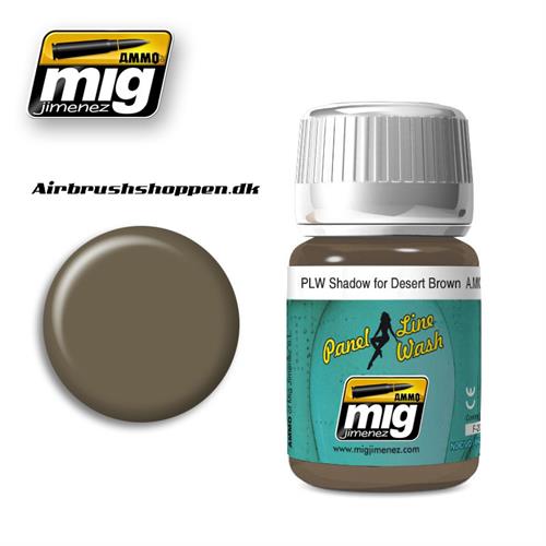 A.MIG-1621 Shadow for Desert Brown 35 ml